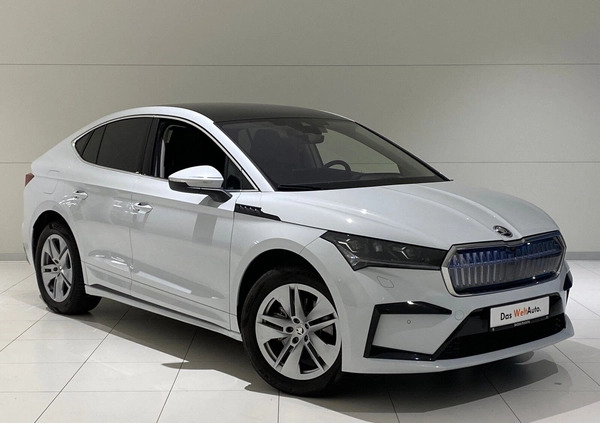 Skoda Enyaq cena 229900 przebieg: 10080, rok produkcji 2023 z Ruciane-Nida małe 742